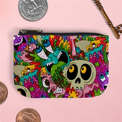 Crazy Illustrations & Funky Monster Pattern Mini Coin Purses by BangZart