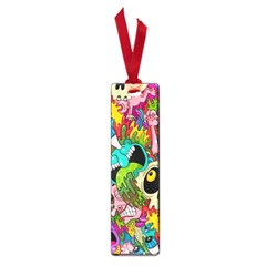 Crazy Illustrations & Funky Monster Pattern Small Book Marks