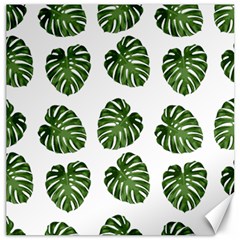 Leaf Pattern Seamless Background Canvas 12  X 12  