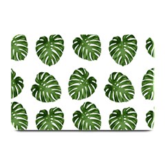 Leaf Pattern Seamless Background Plate Mats by BangZart