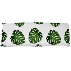 Leaf Pattern Seamless Background Body Pillow Case Dakimakura (two Sides) by BangZart