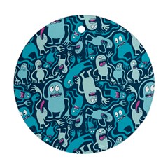 Monster Pattern Ornament (round)