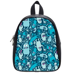 Monster Pattern School Bags (small)  by BangZart