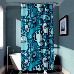 Monster Pattern Shower Curtain 36  X 72  (stall)  by BangZart