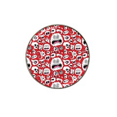 Another Monster Pattern Hat Clip Ball Marker by BangZart