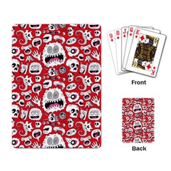 Another Monster Pattern Playing Card by BangZart