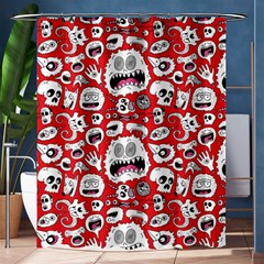 Another Monster Pattern Shower Curtain 60  X 72  (medium)  by BangZart