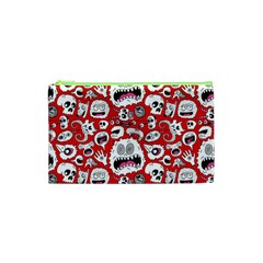 Another Monster Pattern Cosmetic Bag (xs) by BangZart