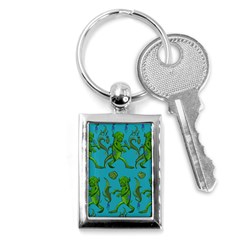 Swamp Monster Pattern Key Chains (rectangle)  by BangZart