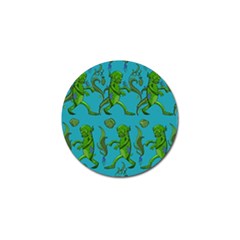 Swamp Monster Pattern Golf Ball Marker by BangZart