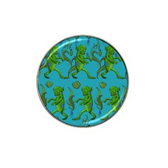 Swamp Monster Pattern Hat Clip Ball Marker (4 Pack) by BangZart