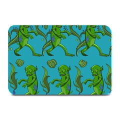 Swamp Monster Pattern Plate Mats by BangZart