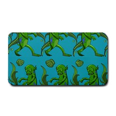 Swamp Monster Pattern Medium Bar Mats by BangZart