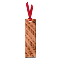 Brown Zig Zag Background Small Book Marks by BangZart