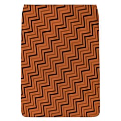 Brown Zig Zag Background Flap Covers (l)  by BangZart