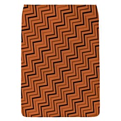 Brown Zig Zag Background Flap Covers (s)  by BangZart