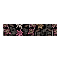 Flower Art Pattern Velvet Scrunchie