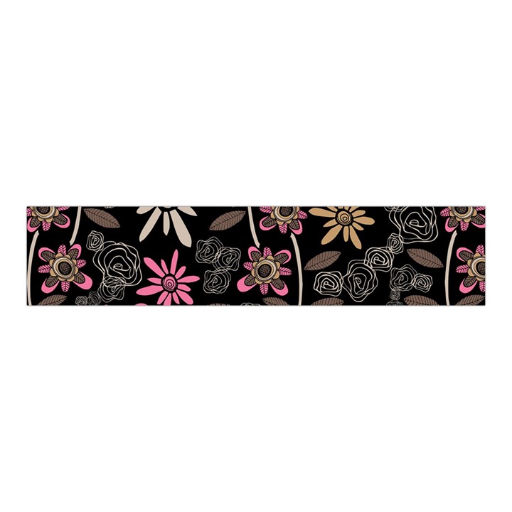 Flower Art Pattern Velvet Scrunchie