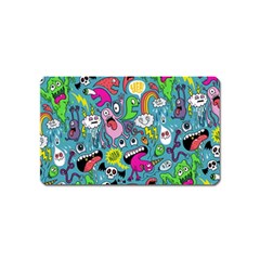 Monster Party Pattern Magnet (name Card) by BangZart