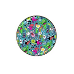 Monster Party Pattern Hat Clip Ball Marker by BangZart