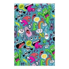 Monster Party Pattern Shower Curtain 48  X 72  (small)  by BangZart