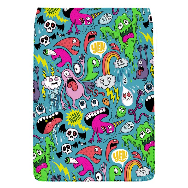 Monster Party Pattern Flap Covers (S) 