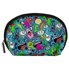 Monster Party Pattern Accessory Pouches (large)  by BangZart