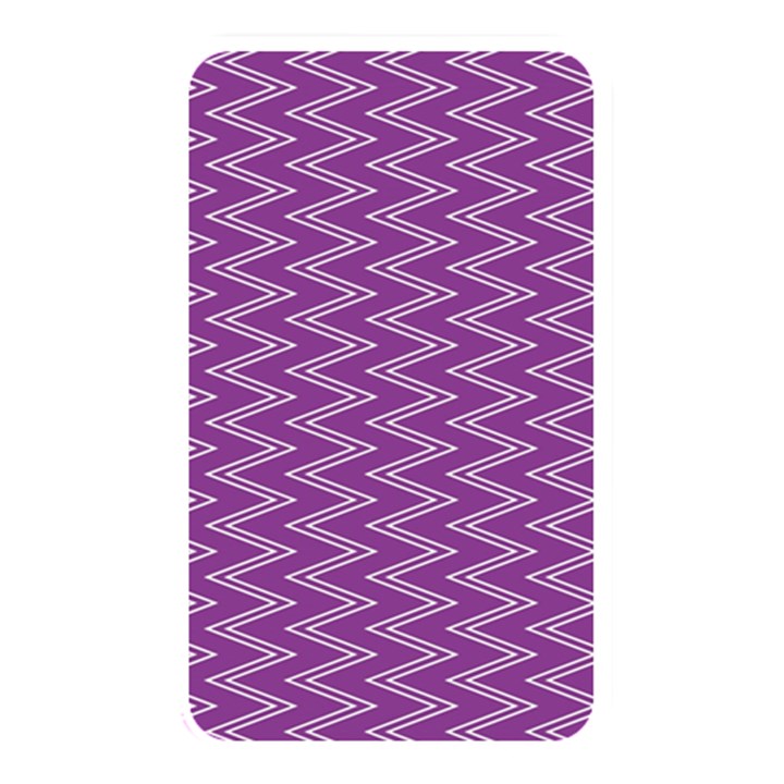 Zig Zag Background Purple Memory Card Reader