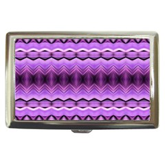 Purple Pink Zig Zag Pattern Cigarette Money Cases by BangZart