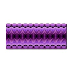 Purple Pink Zig Zag Pattern Cosmetic Storage Cases by BangZart