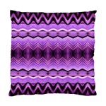 Purple Pink Zig Zag Pattern Standard Cushion Case (Two Sides) Front