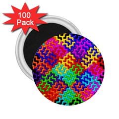 3d Fsm Tessellation Pattern 2 25  Magnets (100 Pack)  by BangZart