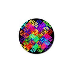 3d Fsm Tessellation Pattern Golf Ball Marker by BangZart