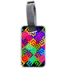 3d Fsm Tessellation Pattern Luggage Tags (two Sides) by BangZart