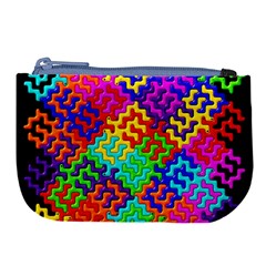 3d Fsm Tessellation Pattern Large Coin Purse