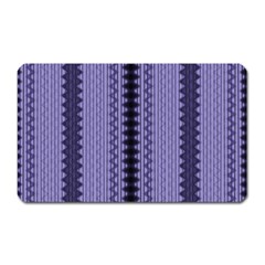 Zig Zag Repeat Pattern Magnet (rectangular) by BangZart