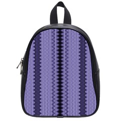 Zig Zag Repeat Pattern School Bags (small)  by BangZart