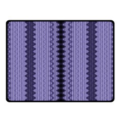 Zig Zag Repeat Pattern Fleece Blanket (small) by BangZart