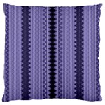 Zig Zag Repeat Pattern Large Cushion Case (One Side) Front