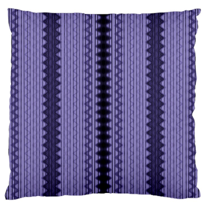 Zig Zag Repeat Pattern Large Cushion Case (One Side)