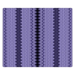 Zig Zag Repeat Pattern Double Sided Flano Blanket (small)  by BangZart