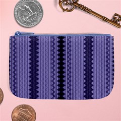 Zig Zag Repeat Pattern Large Coin Purse