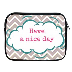 Have A Nice Day Apple Ipad 2/3/4 Zipper Cases by BangZart