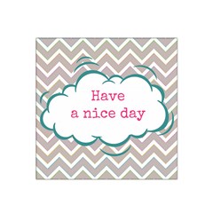 Have A Nice Day Satin Bandana Scarf by BangZart