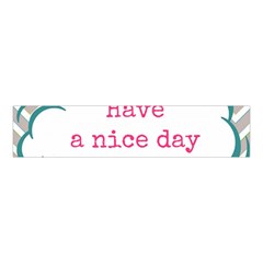 Have A Nice Day Velvet Scrunchie by BangZart