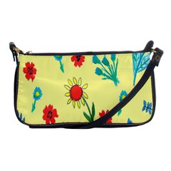 Flowers Fabric Design Shoulder Clutch Bags by BangZart