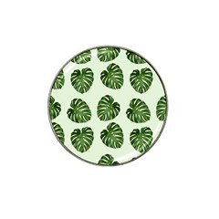 Leaf Pattern Seamless Background Hat Clip Ball Marker (4 Pack) by BangZart