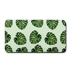 Leaf Pattern Seamless Background Medium Bar Mats by BangZart