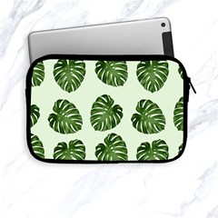 Leaf Pattern Seamless Background Apple Ipad Mini Zipper Cases by BangZart