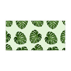 Leaf Pattern Seamless Background Yoga Headband